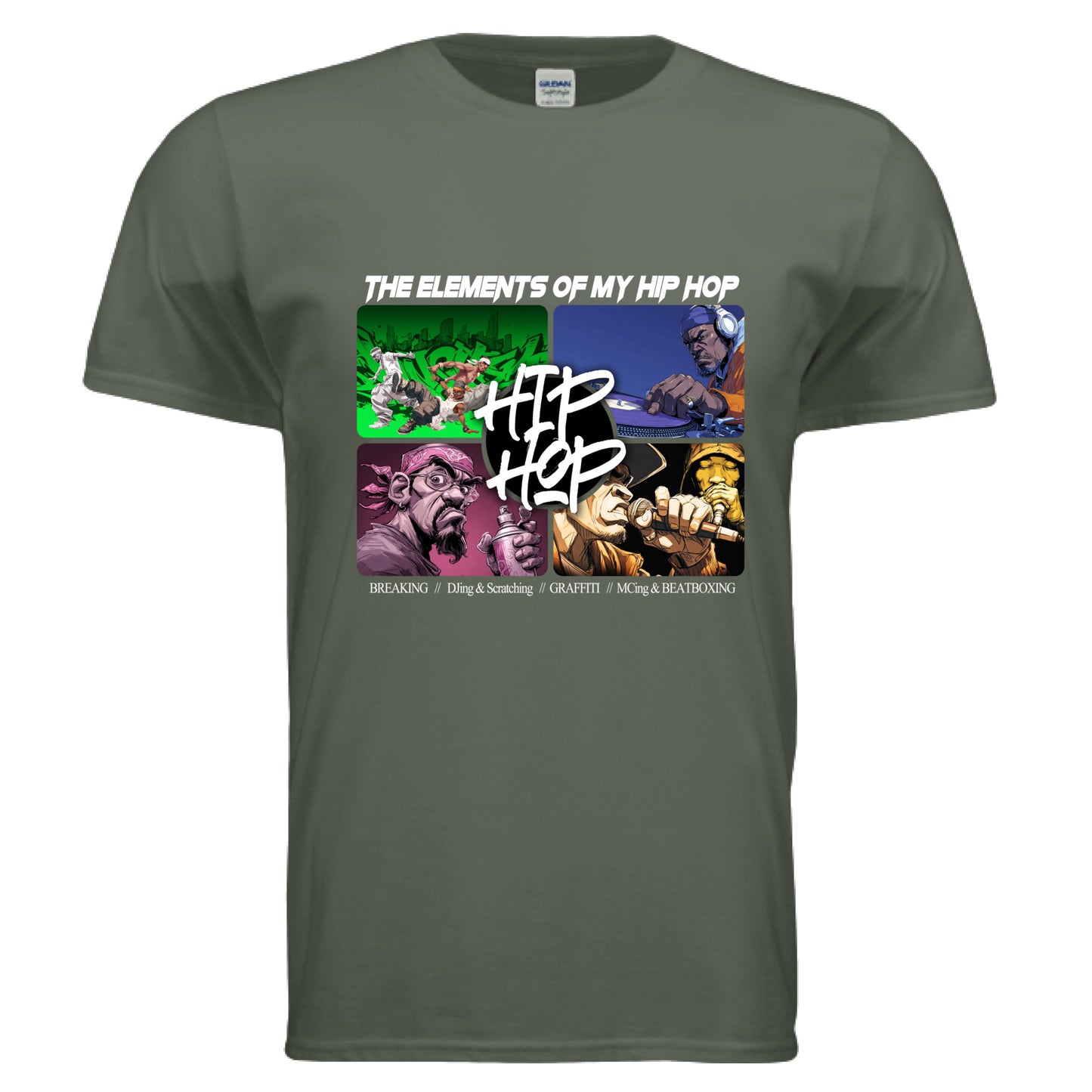 MILITARY GREEN - FRONT