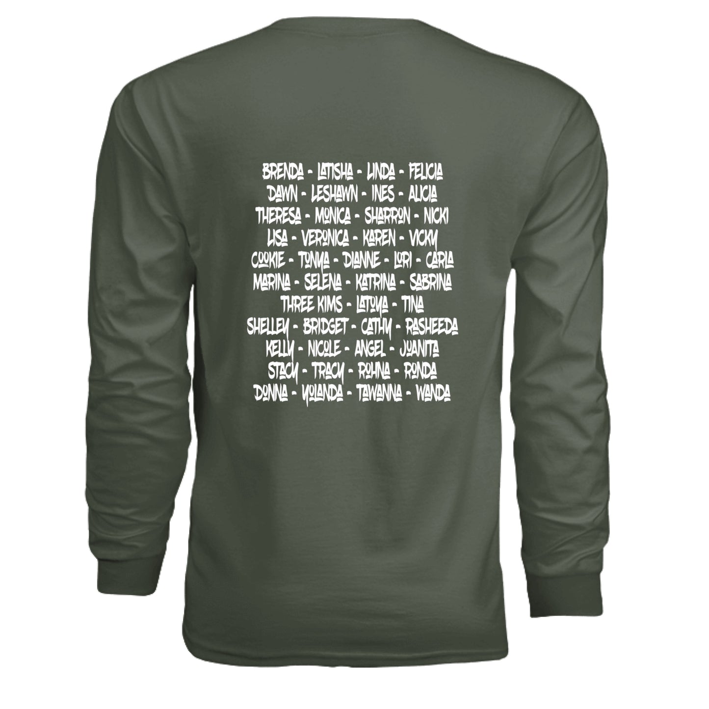 MILITARY GREEN - BACK
